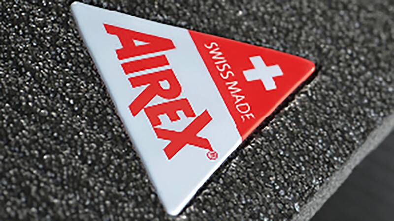 Airex training mat with embedded RFID tag