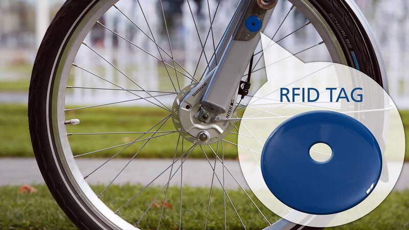 RFID-Tag für Nextbike von smart-TEC