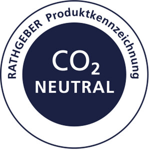 CO2-neutral product labels from RATHGEBER | © RATHGEBER GmbH & Co. KG