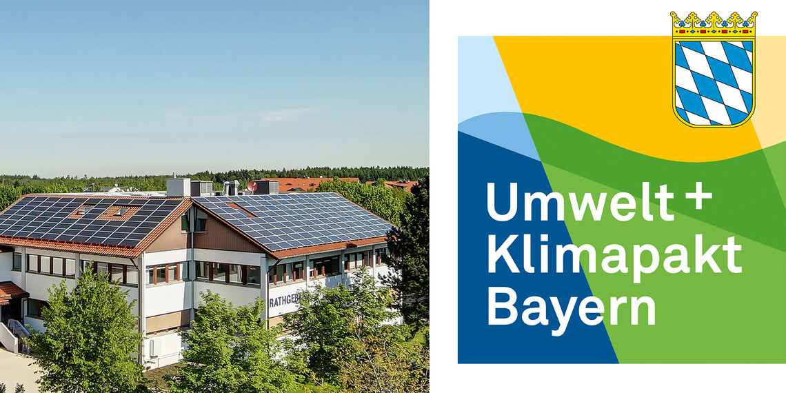 RATHGEBER erfüllt wiederholt die Voraussetzungen für die Teilnahme am Umwelt- und Klimapakt Bayern | © RATHGEBER GmbH & Co. KG