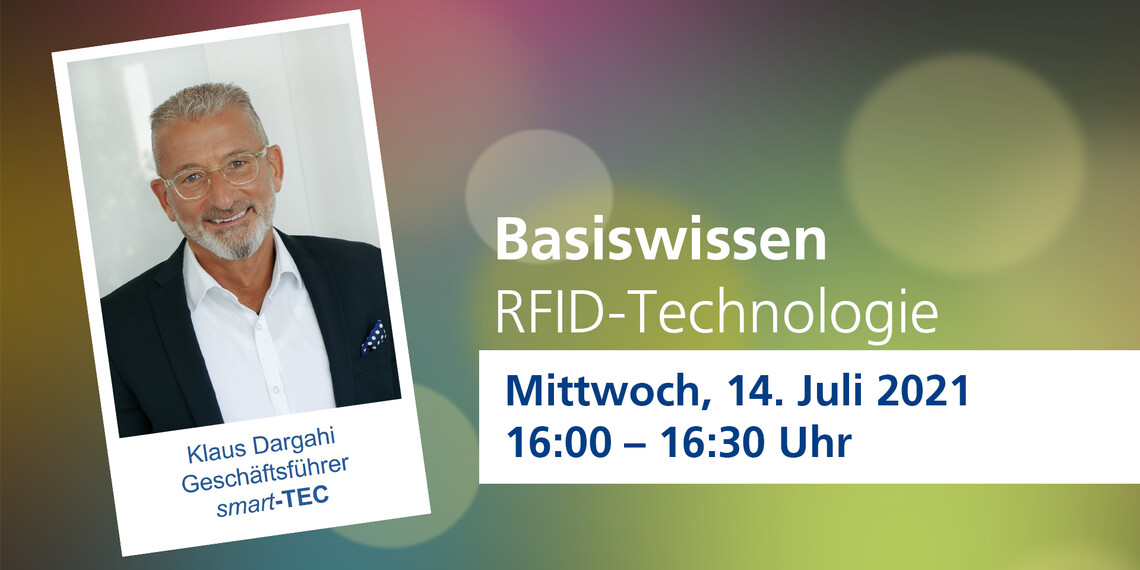 30-Minuten-Onlineseminar "Basiswissen RFID-Technologie" | © smart-TEC GmbH & Co. KG