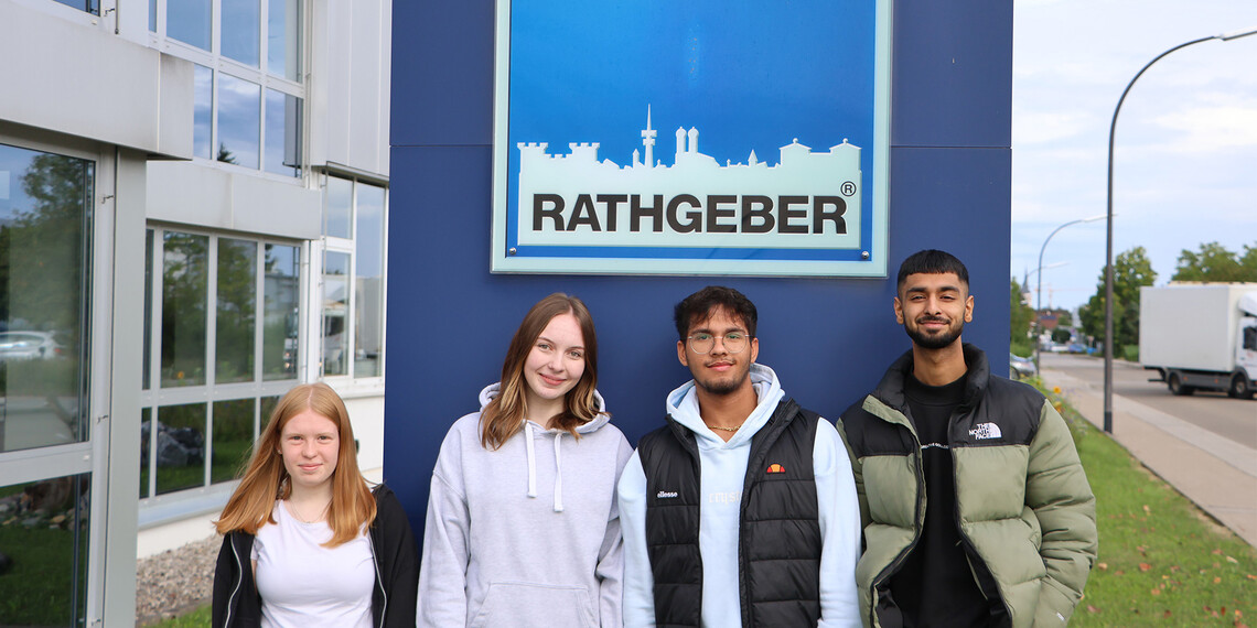 RATHGEBER begrüßt fünf neue Auszubildende | © RATHGEBER GmbH & Co. KG