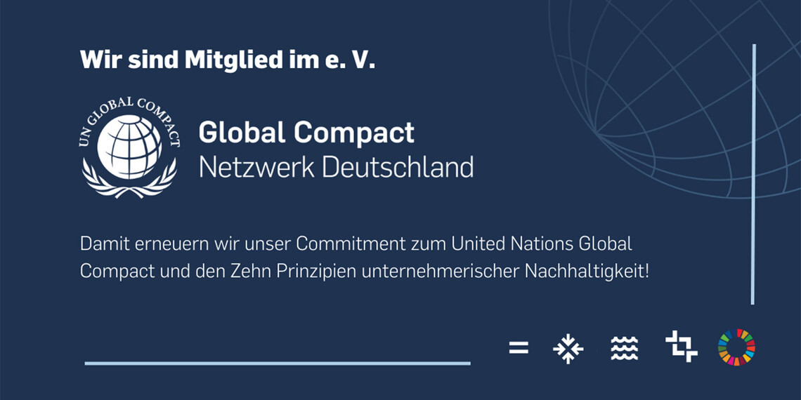 RATHGEBER ist Mitglied im UN Global Compact e. V. | © UN Global Compact e. V.