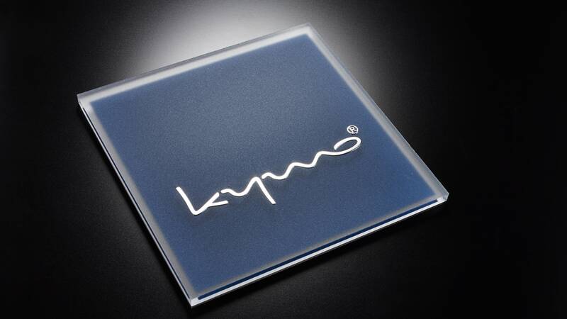 Acrylic plate with FINOCHROM® lettering | RATHGEBER