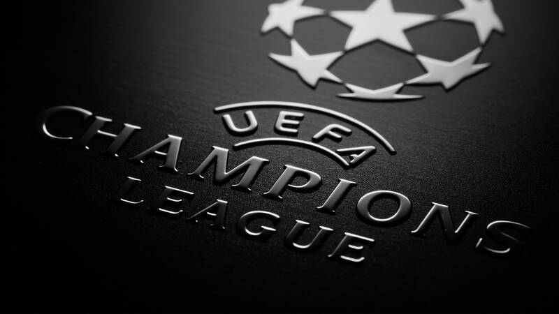FINOCHROM® - Champions League Emblem aus Echtmetall