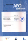 AEO-Zertifikat: DE AEOF 100557