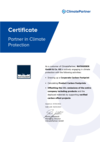 Certificate: Climate neutral company RATHGEBER